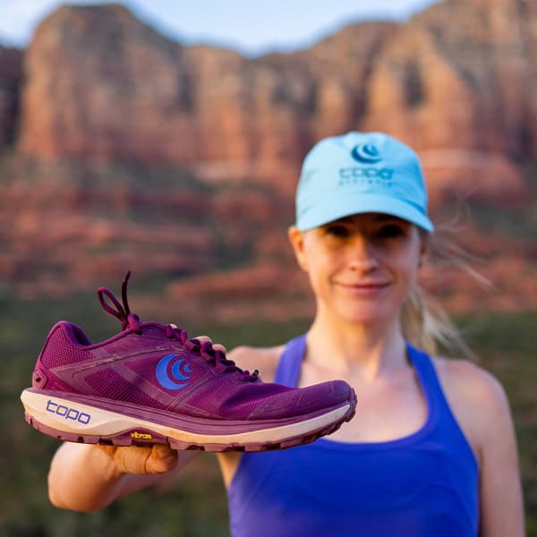Chaussure trail TOPO ATHLETIC TERRAVENTURE 4 W BERRY/VIOLET