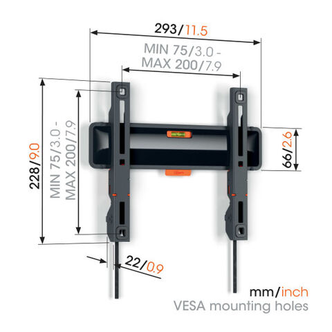 Koop Vogel's TVM 3205 Fixed TV-beugel | 5 Jaar Garantie