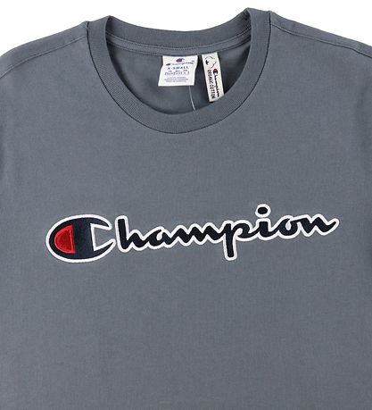 Champion Fashion T-shirt - Grå m. Logo