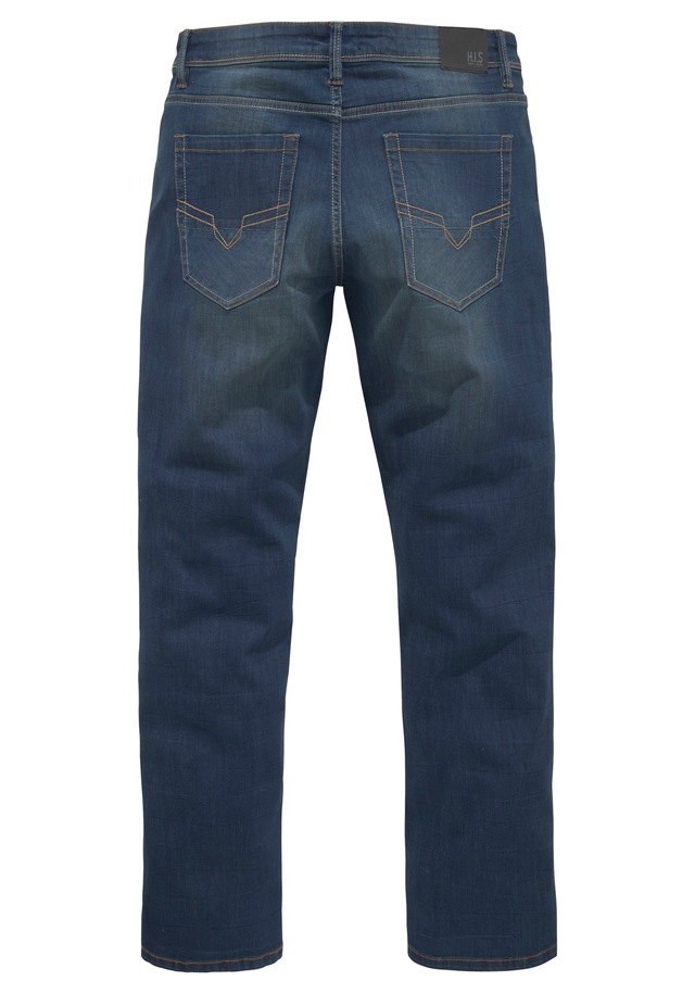 H.I.S Comfort-fit-Jeans »ANTIN« bequeme Passform,  gerades Bein,  mit Used-Waschung