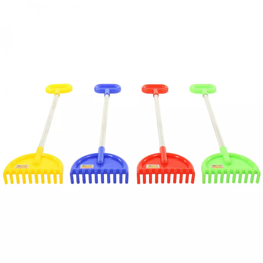 WADER QUALITY TOYS Rechen mit Alustiel, Nr. 19