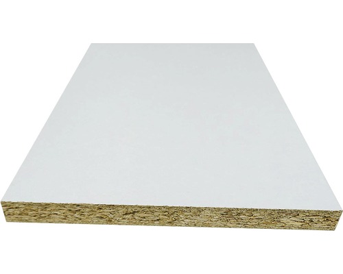 Meubelbouwplaat, wit, 19x200x2630 mm