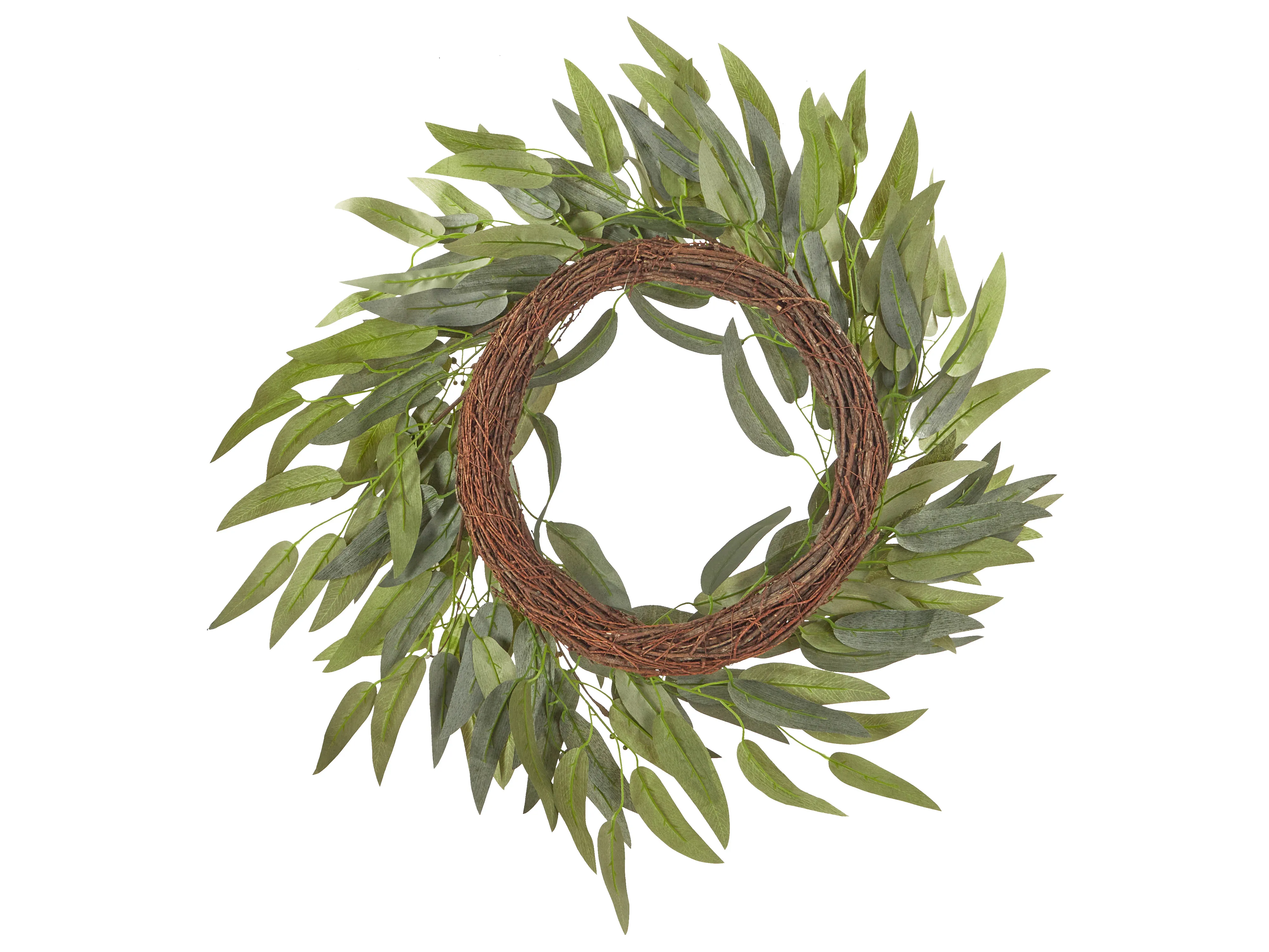 Decoratieve krans GAMRUN 70 cm Groen