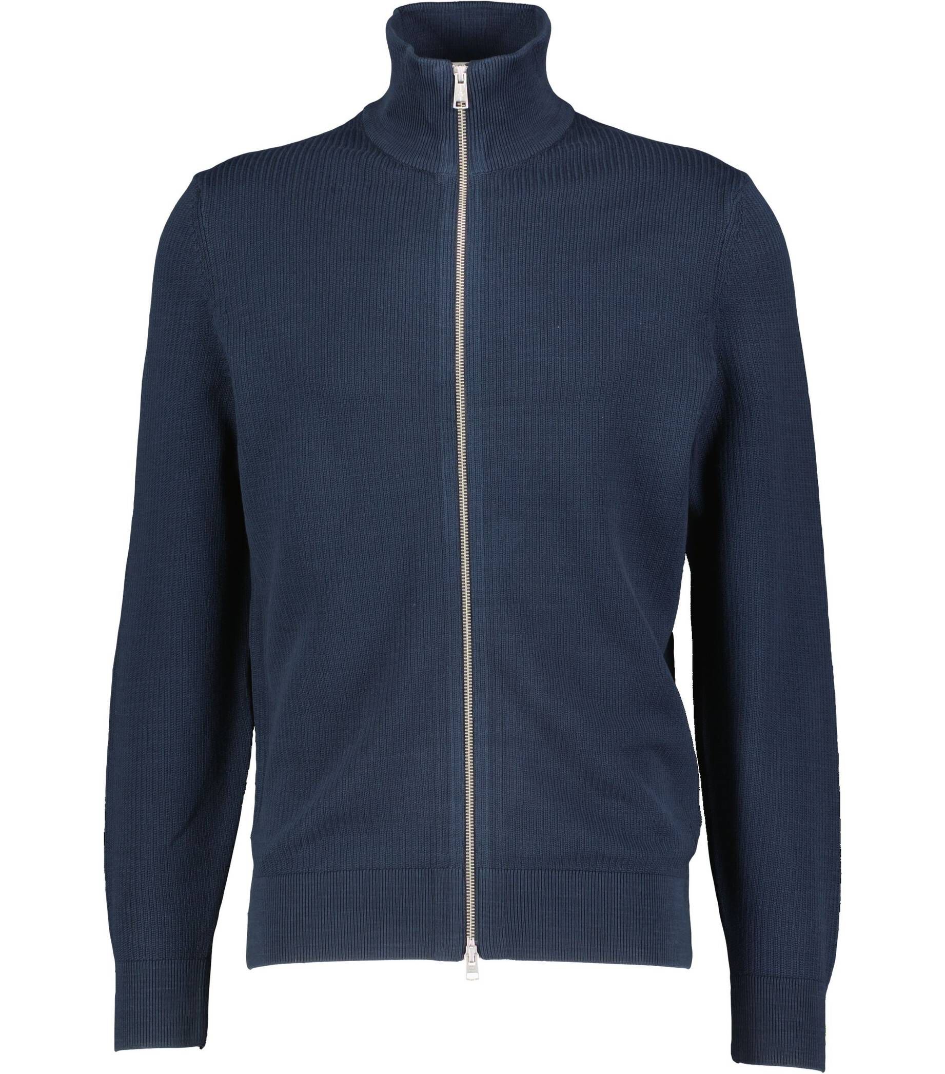 Marc O'Polo| Herren Strickjacke ZIP-CARDIGAN aus Bio-Baumwolle Regular Fit