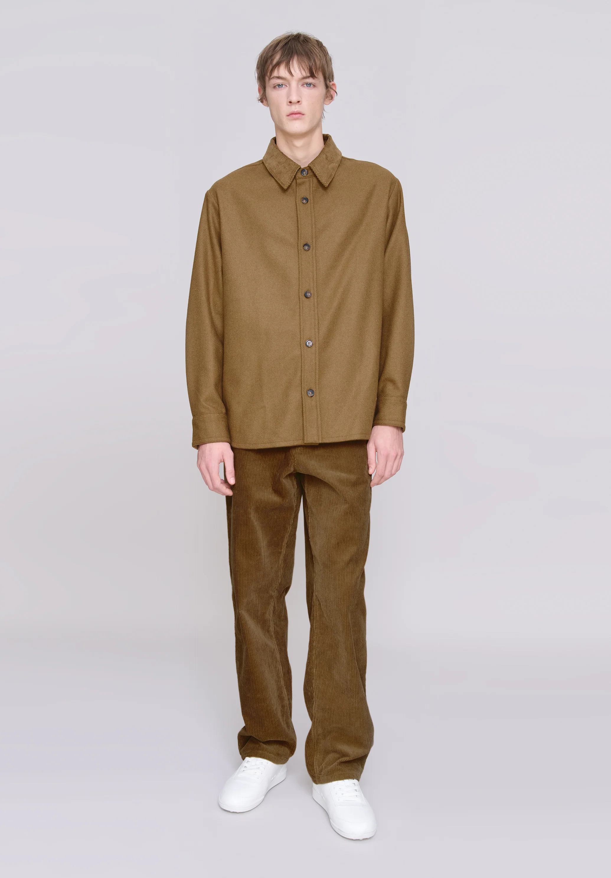 Surchemise Bernardo - Noisette chine