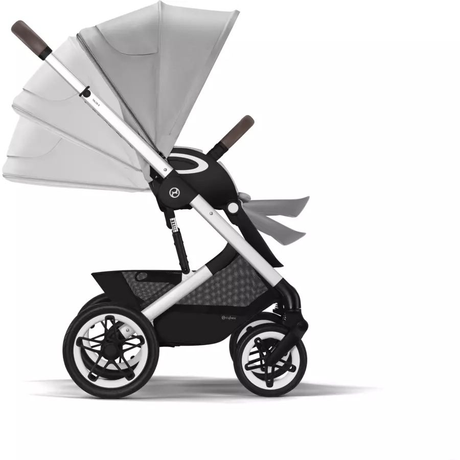 cybex GOLD Kinderwagen Talos S Lux Silver Lava Grey