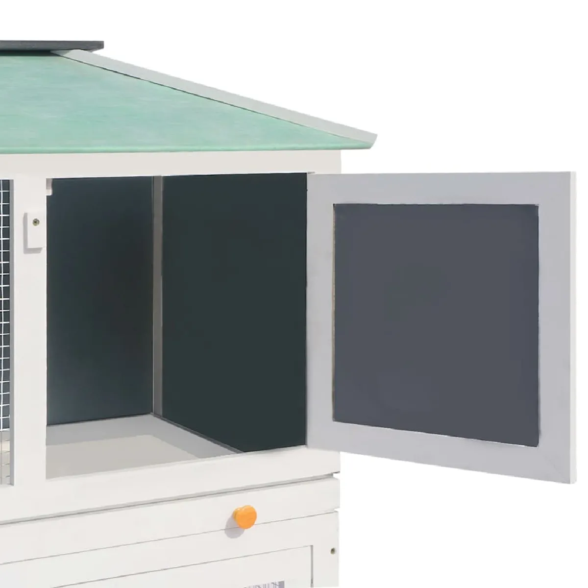 vidaXL Cage double pour animaux - Bois