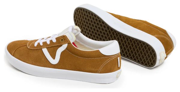 Paire de Chaussures Vans Skate Sport Golden Marron