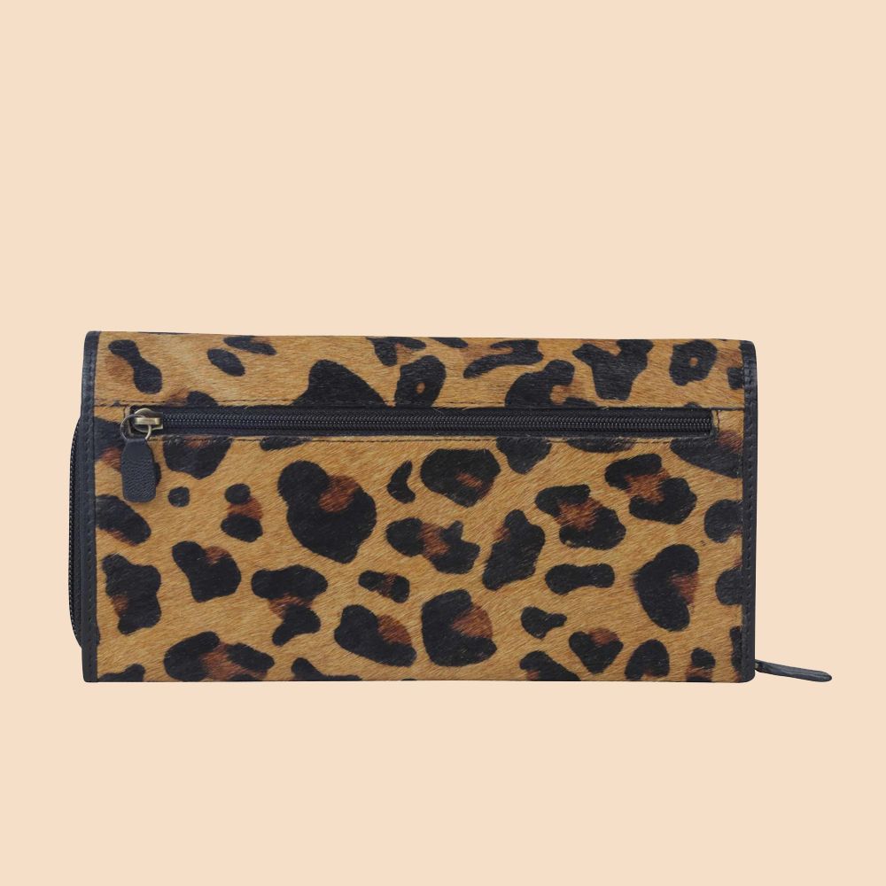Myra Bag Wallet Genteel Leopard Print