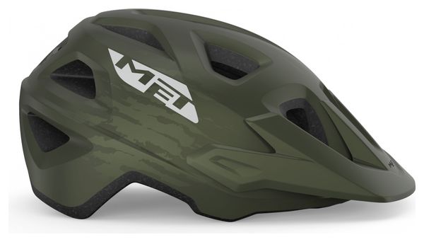 Casque Met Echo Olive Mat