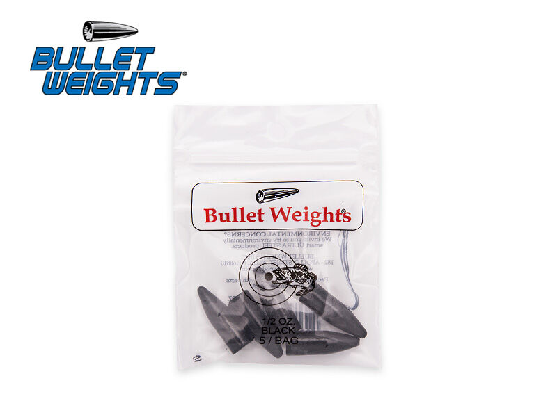 Bullet Weights BLACK - 21g (3/4 oz.)