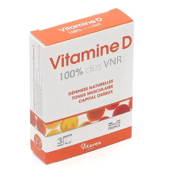 Vitavea Vitamina D 100% VRN Defesas Naturais Imunidade 90 comprimidos