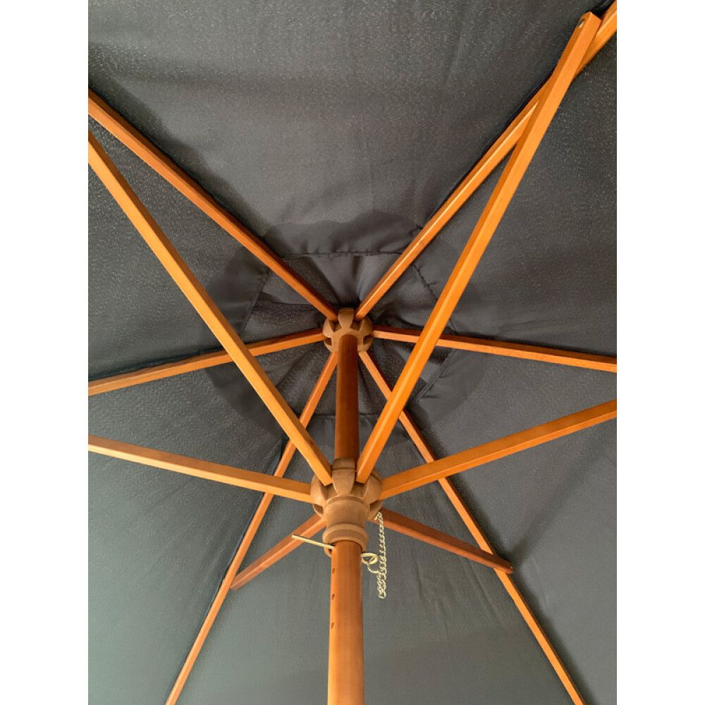 PARASOLL SUNFUN SANTORINI 300X250CM GRÅ