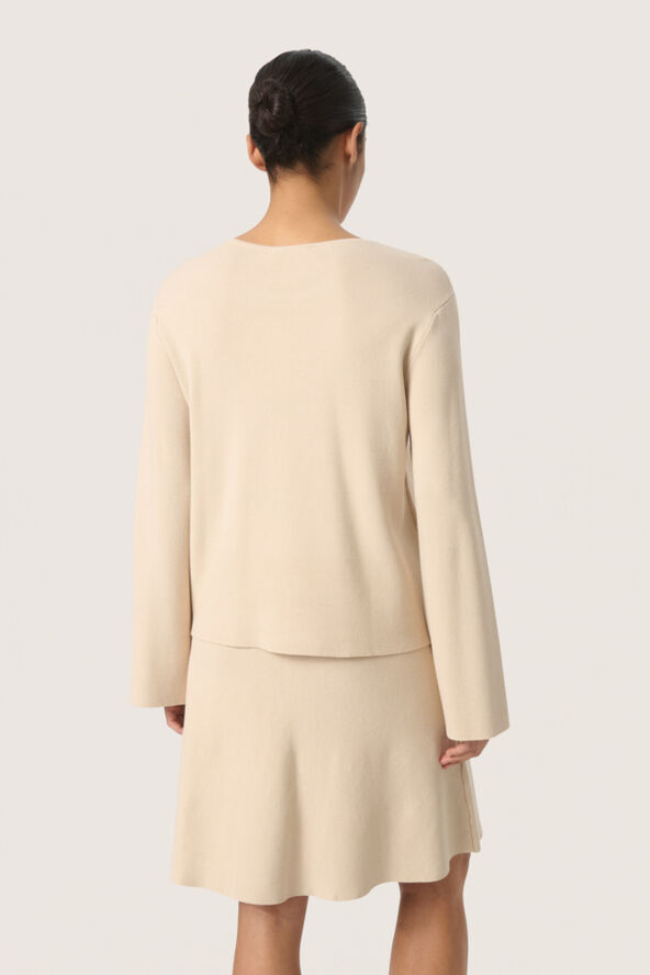 Soaked in Luxury SLIndianna Pullover LS Oatmeal