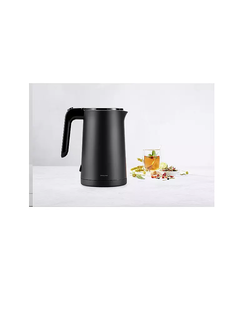 ZWILLING Wasserkocher 1l ENFINIGY Schwarz schwarz