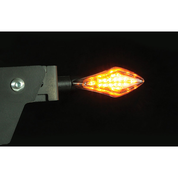 Chaft - Clignotants LED Hunter Noir Mat / Fumé