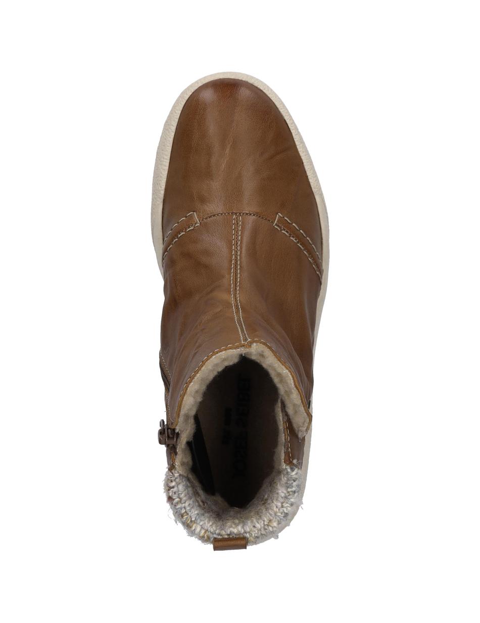 Stiefelette Alina 51, cognac-kombi