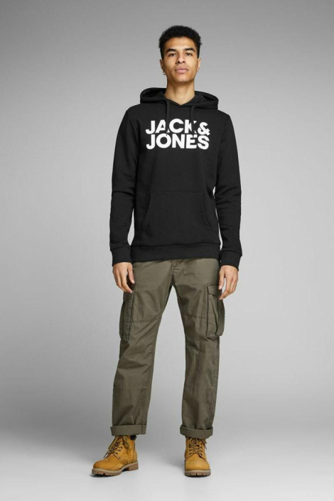 Jack & Jones zwarte heren sweater