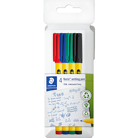 Staedtler Noris fineliner pen 4 stk.