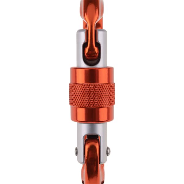Mousqueton escalade BEAL BE SAFE ORANGE