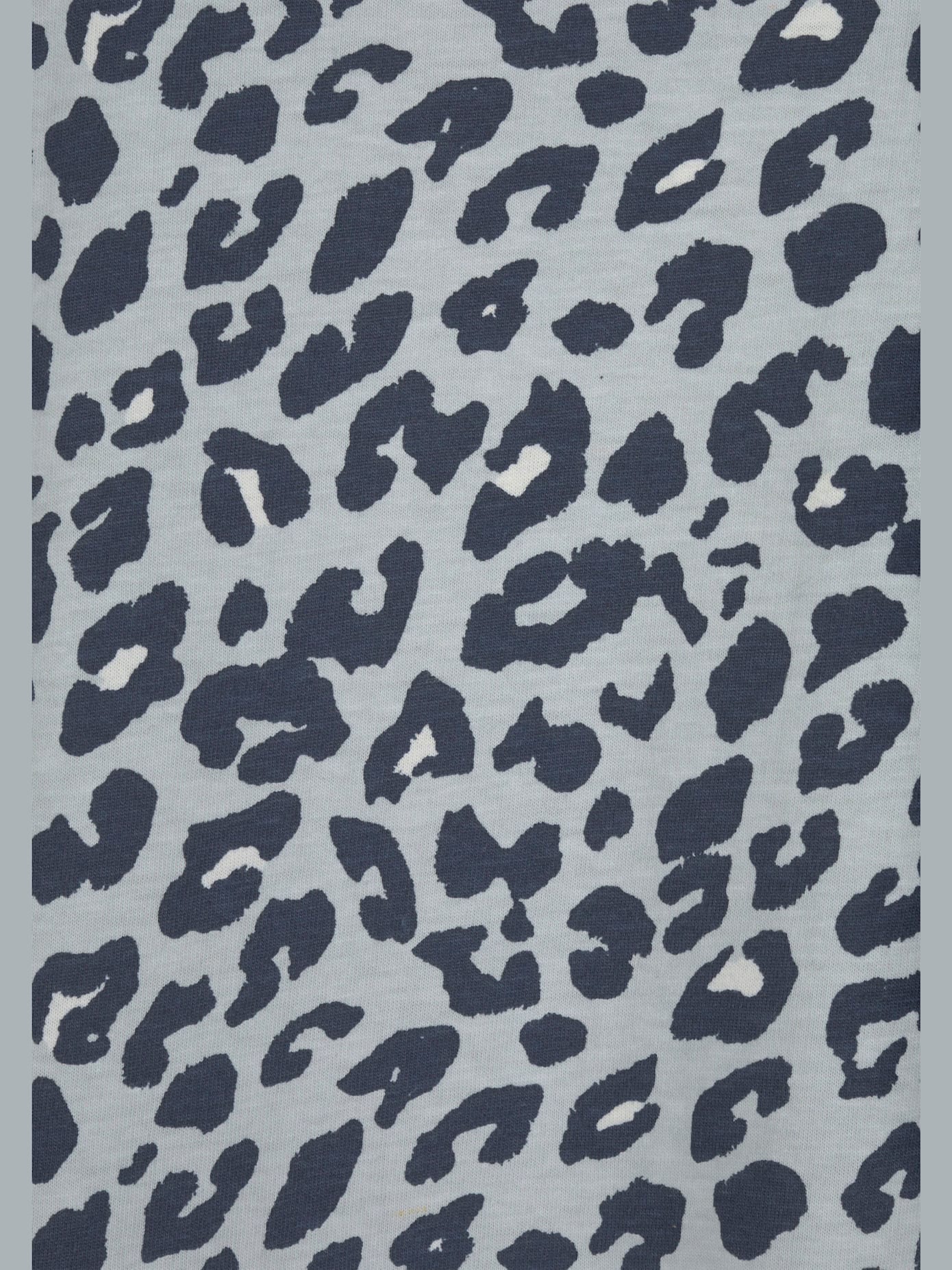 Chemise de nuit tendance au motif léopard