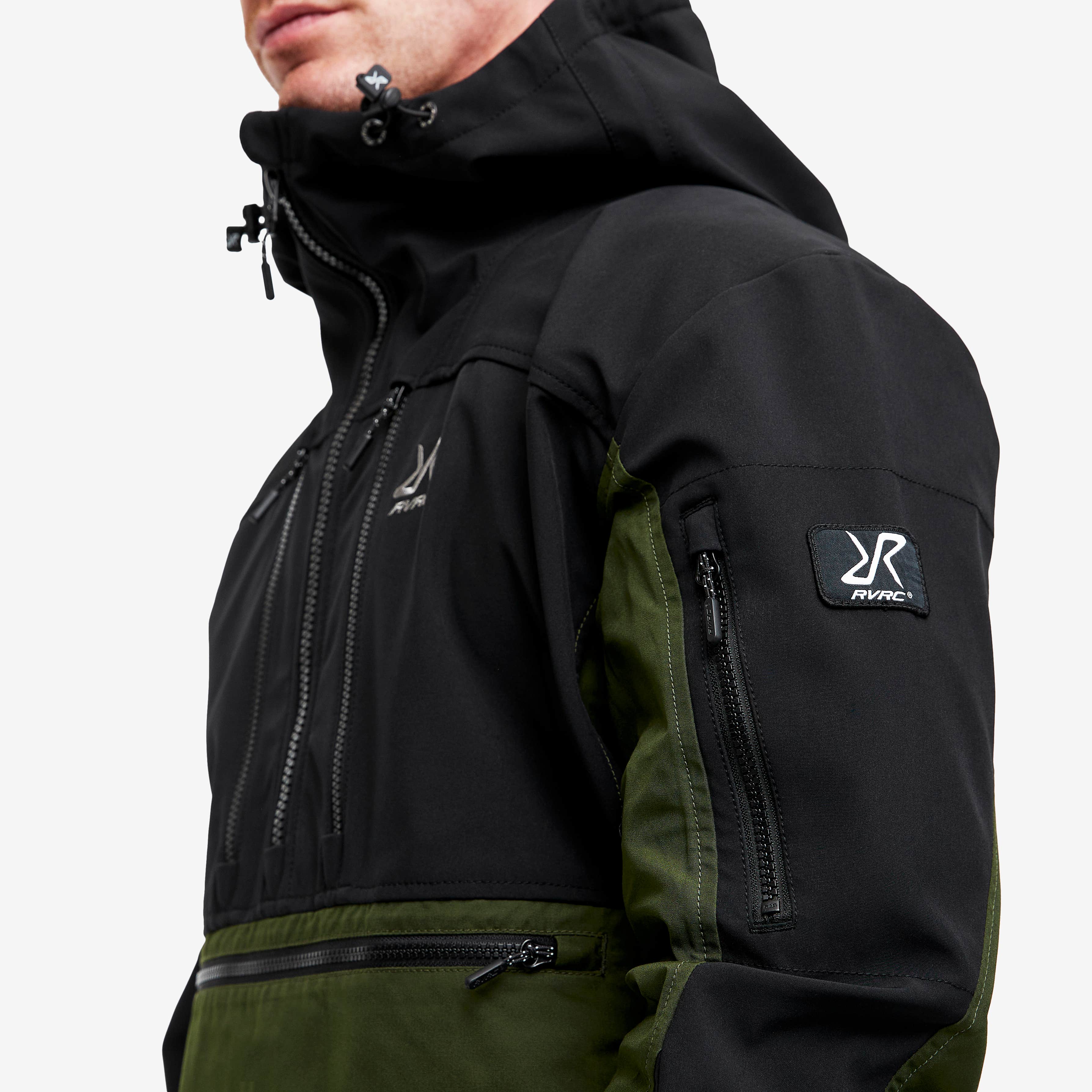 Outdoor Anorak Herre Forest Green