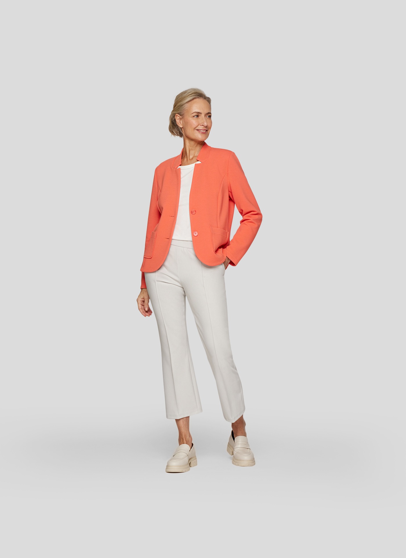 Rabe Sommerjacke ohne Kapuze mit Taschen