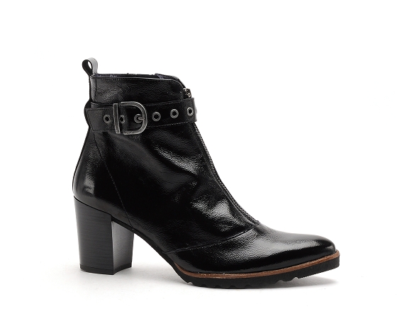 Dorking boots bottine talons femme d8300na noir