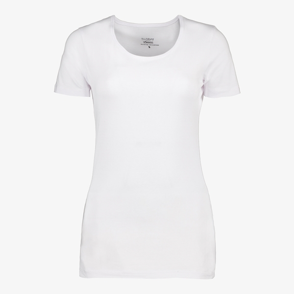 TwoDay dames T-shirt katoen wit