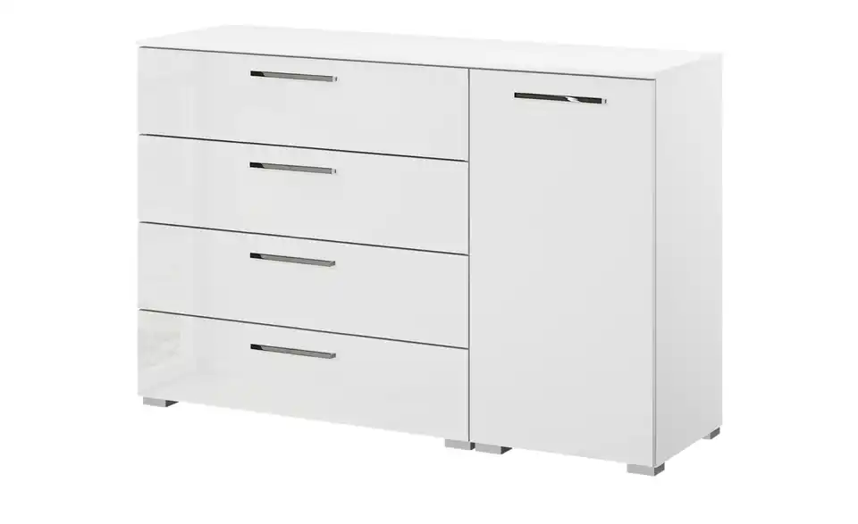 Kommode Aldono 120 cm Weiß
