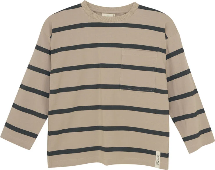 En Fant T-Shirt LS Stripe Green gables
