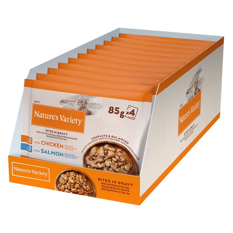 Nature's Variety Bouchées en sauce 44 x 85 g