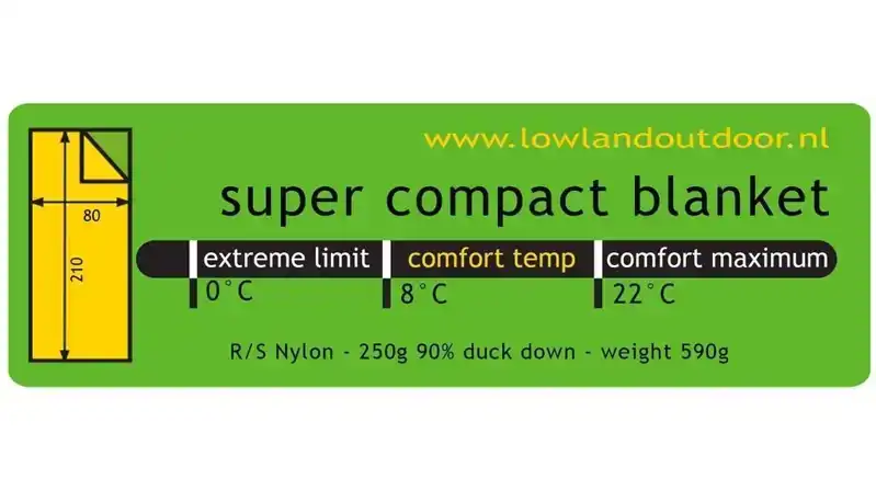 Super Compact Slaapzak