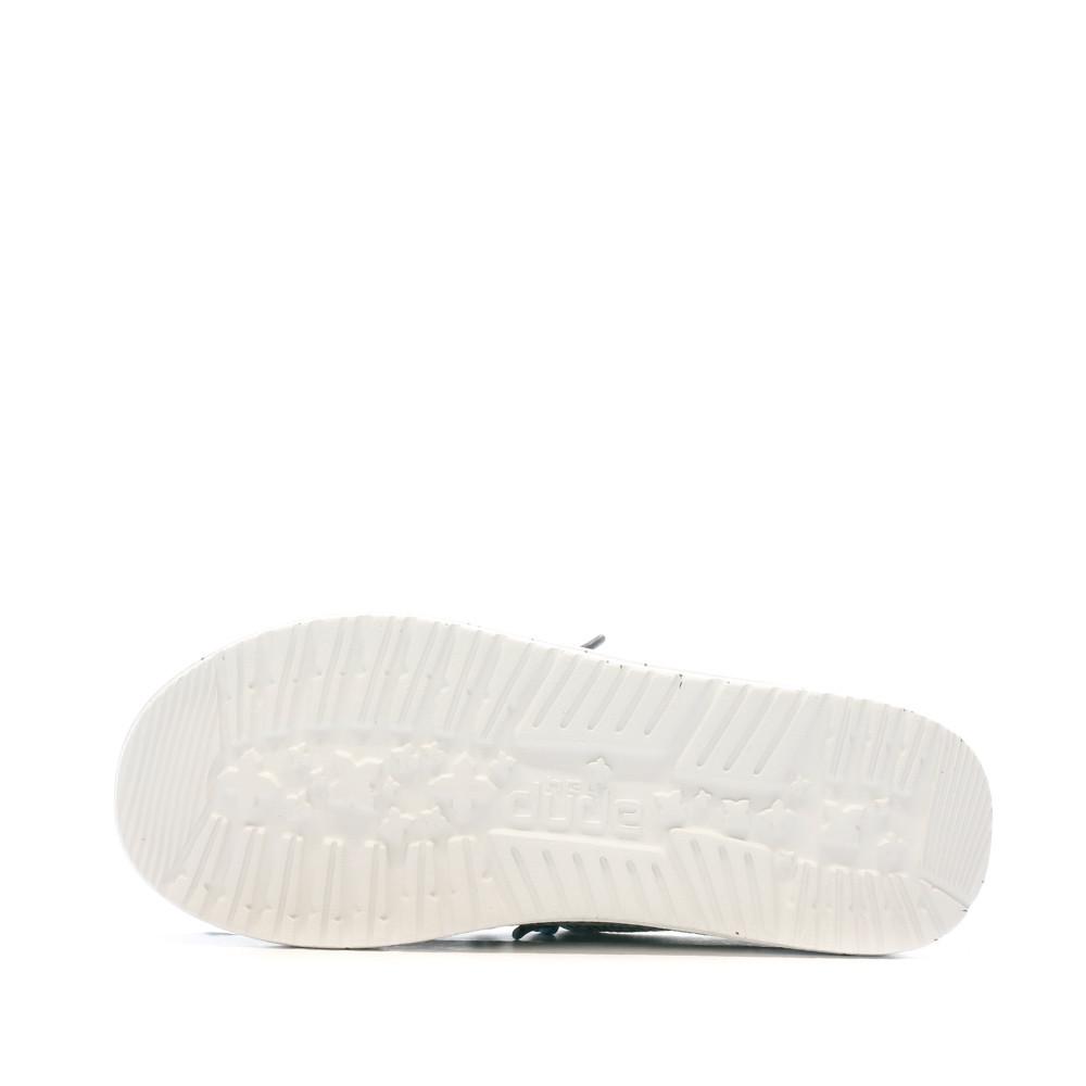 Hey Dude Chaussures Grise/Bleu Garçon Hey Dude Wally Youth