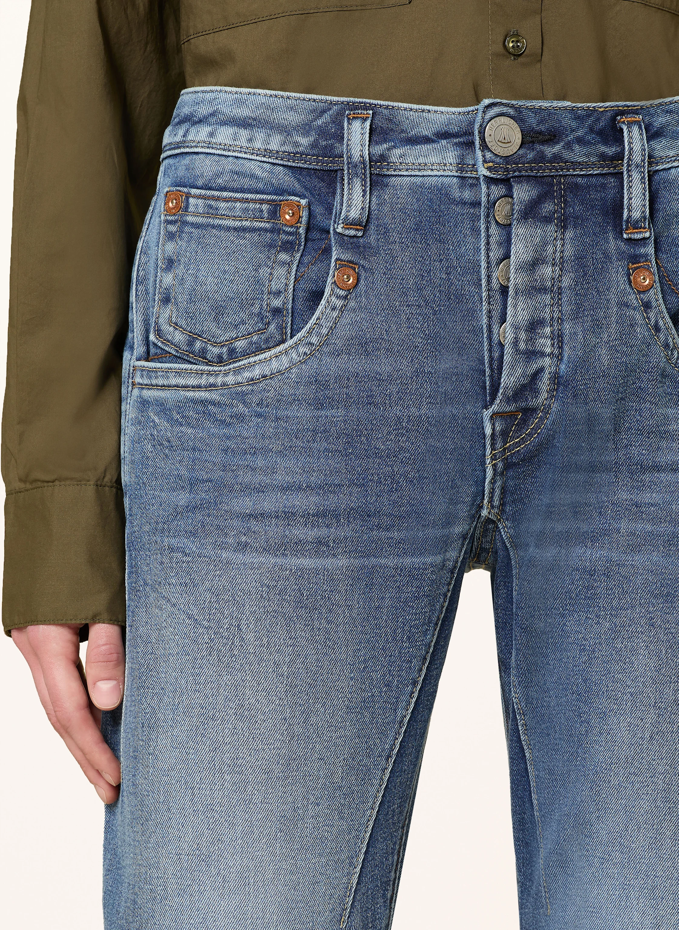 Herrlicher Skinny Jeans SHYRA CROPPED
