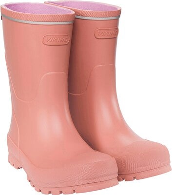 Viking Jolly Gummistøvler, Light Pink