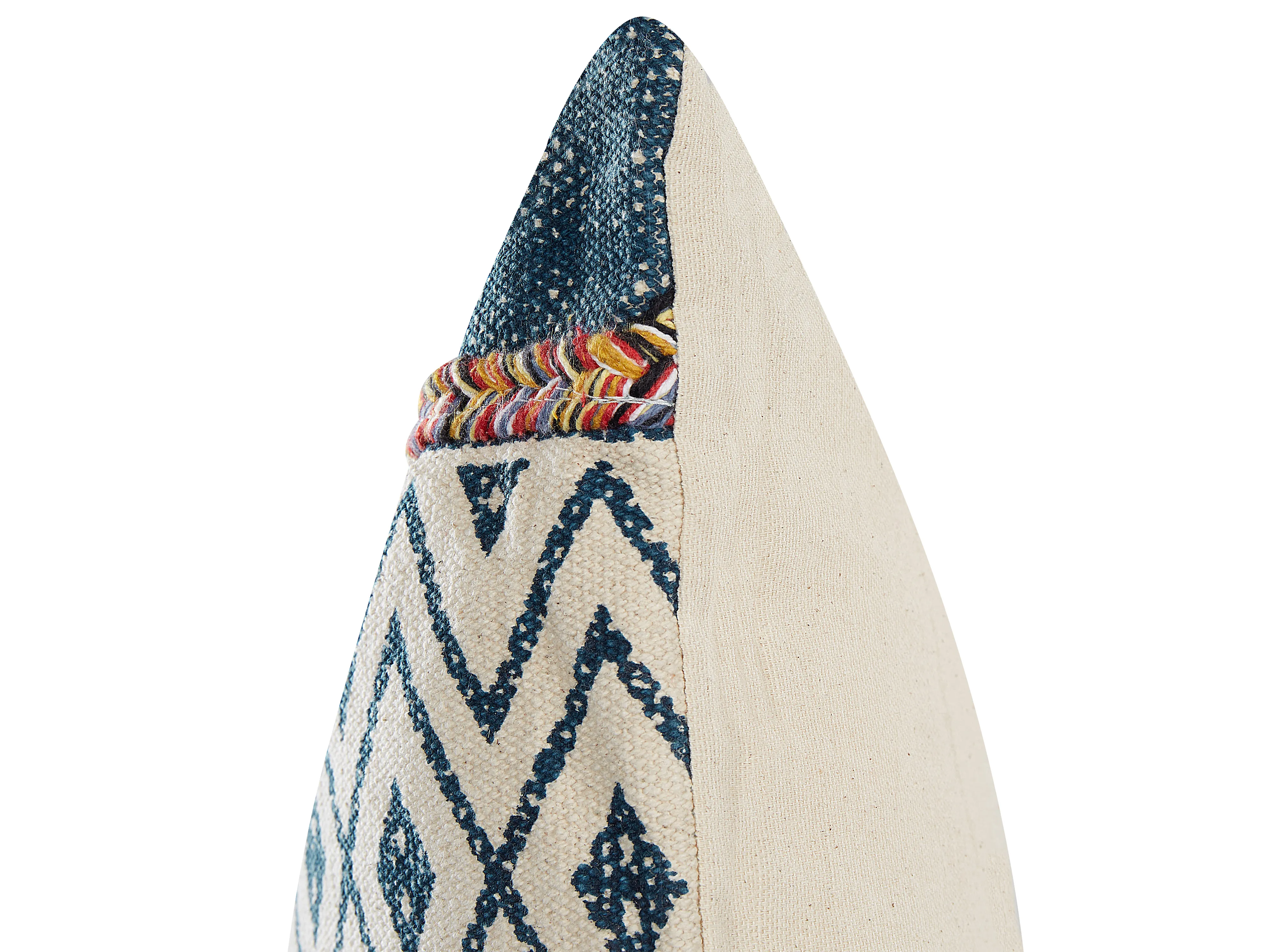 Set van 2 sierkussens SOUK Katoen 50 x 50 cm Meerkleurig geometrisch patroon