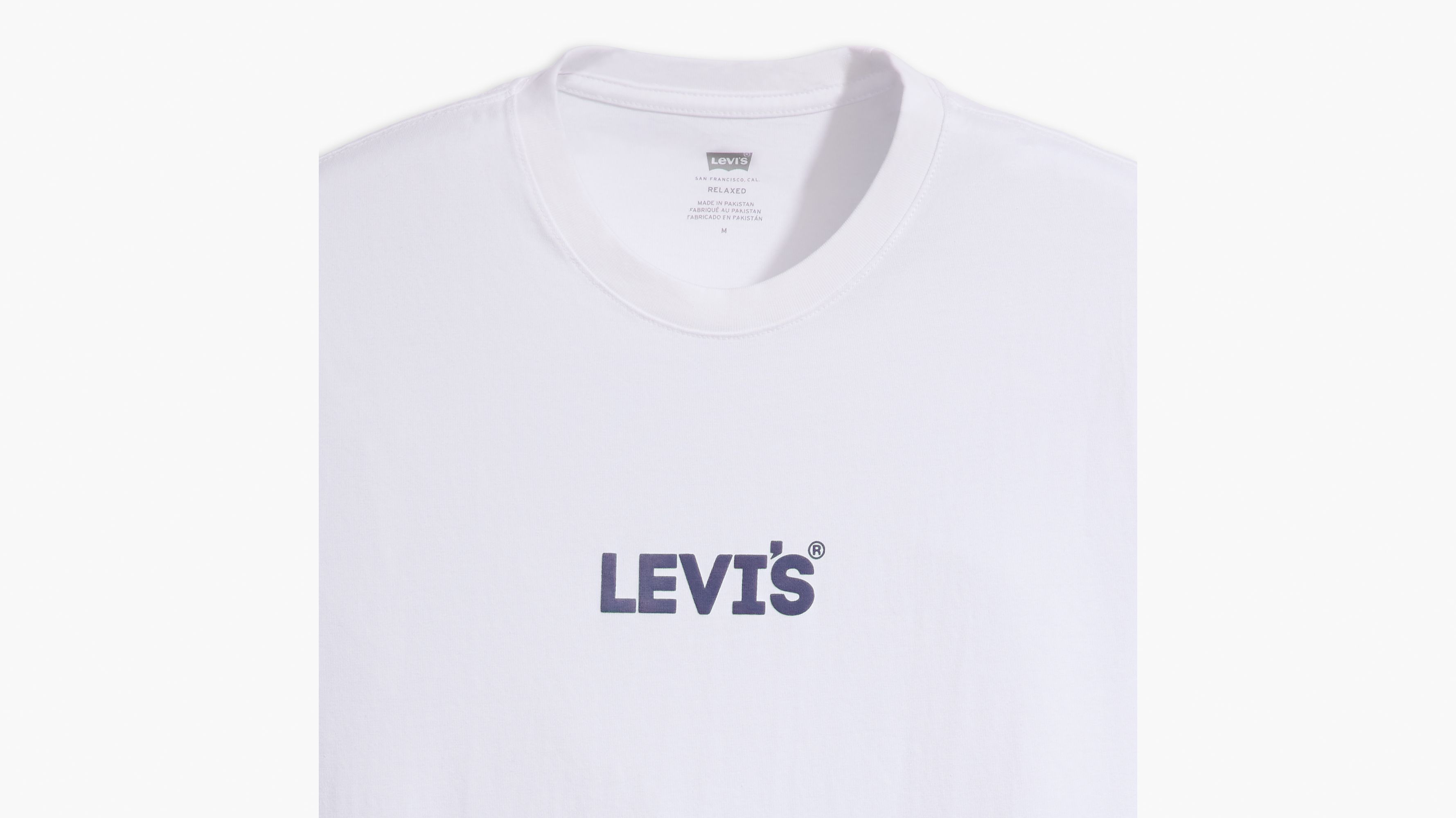 T-shirt graphique Relaxed - Coastal Fjord Headline White+ - Blanc