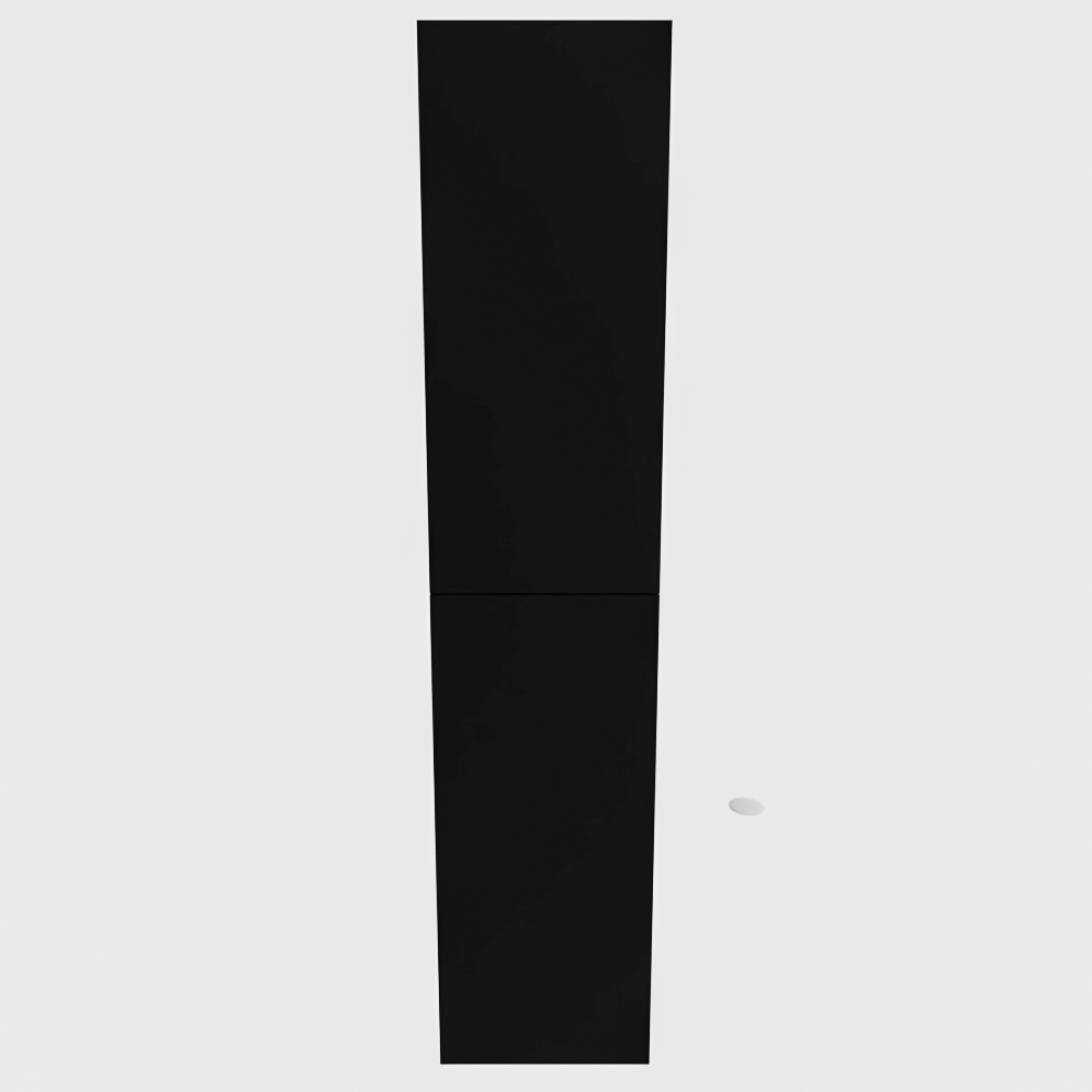 Zaro Beam kolomkast 160x35x35cm 2 deuren mat zwart