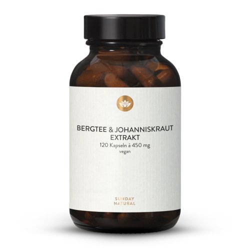 Sunday Natural Products  Bergtee & Johannis- Kraut Extrakt