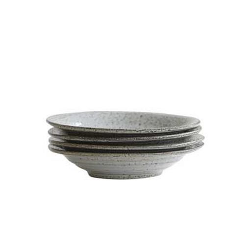 House Doctor Rustic Suppetallerken, Gråblå, Ø25 cm