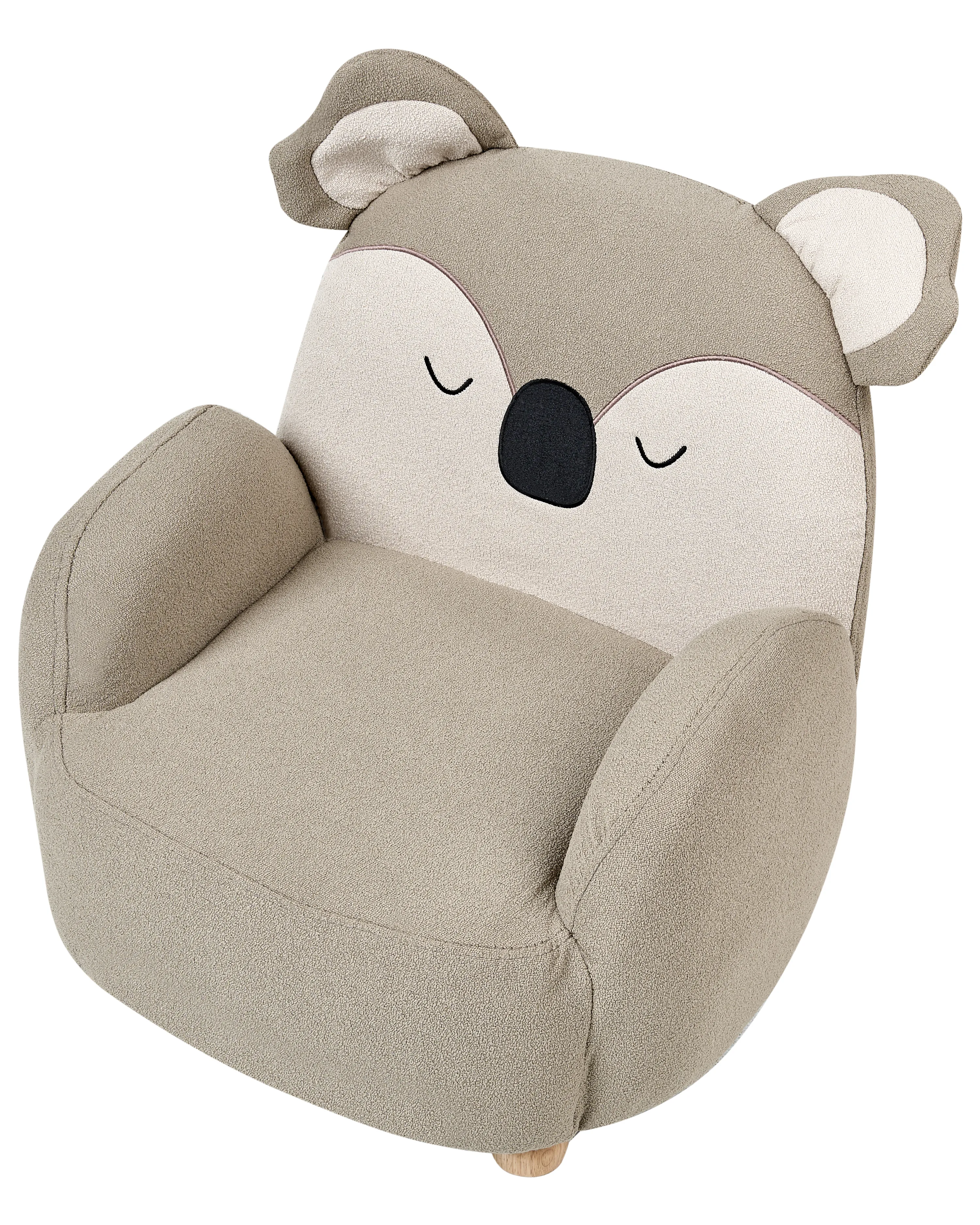 Kinderfauteuil Koala HERVIK Stof Taupe