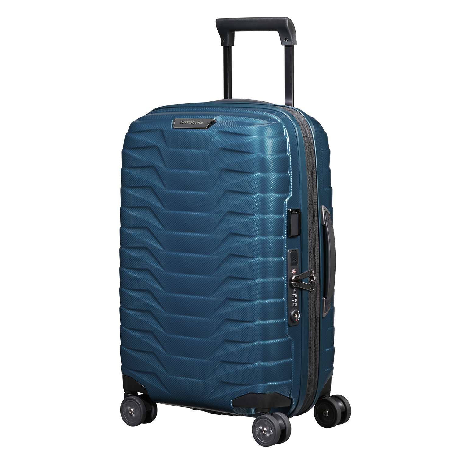 Samsonite Proxis Spinner 55/35 Expandable petrol blue