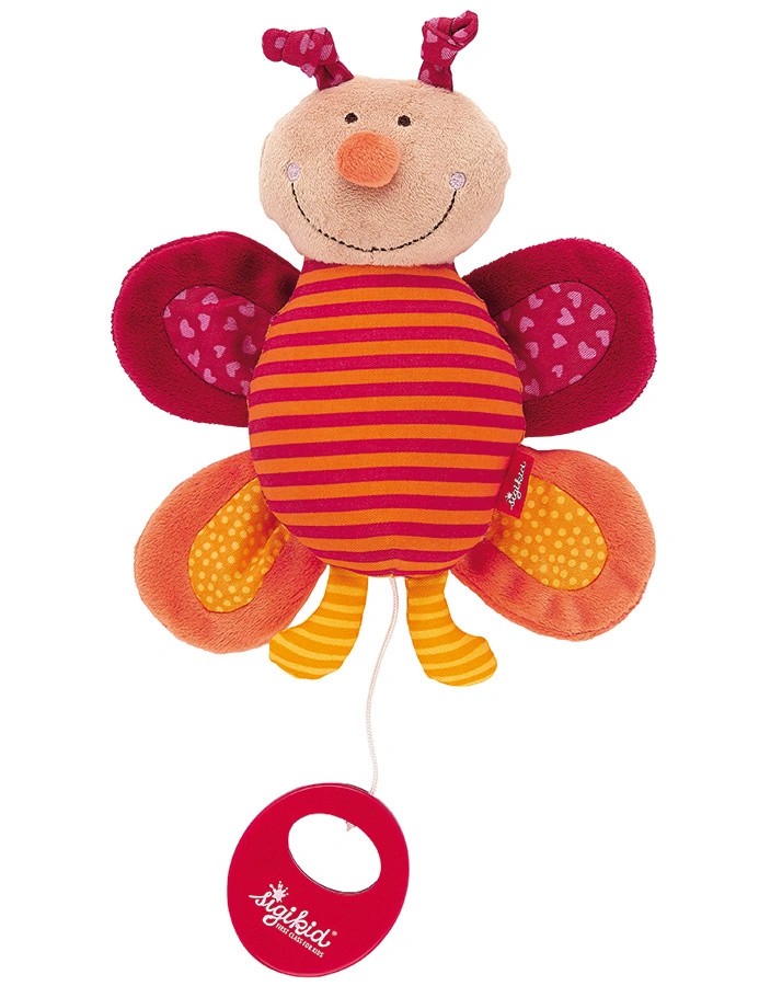Spieluhr SCHMETTERLING (20cm) in bunt