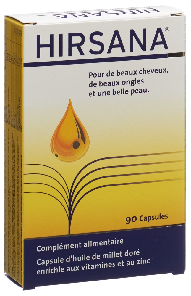 HIRSANA Goldhirse-Öl-Kapseln<br>90 Stück, Kapsel