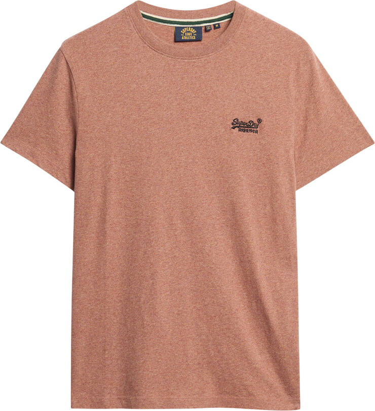 Superdry ESSENTIAL LOGO EMB TEE Fired orange grit