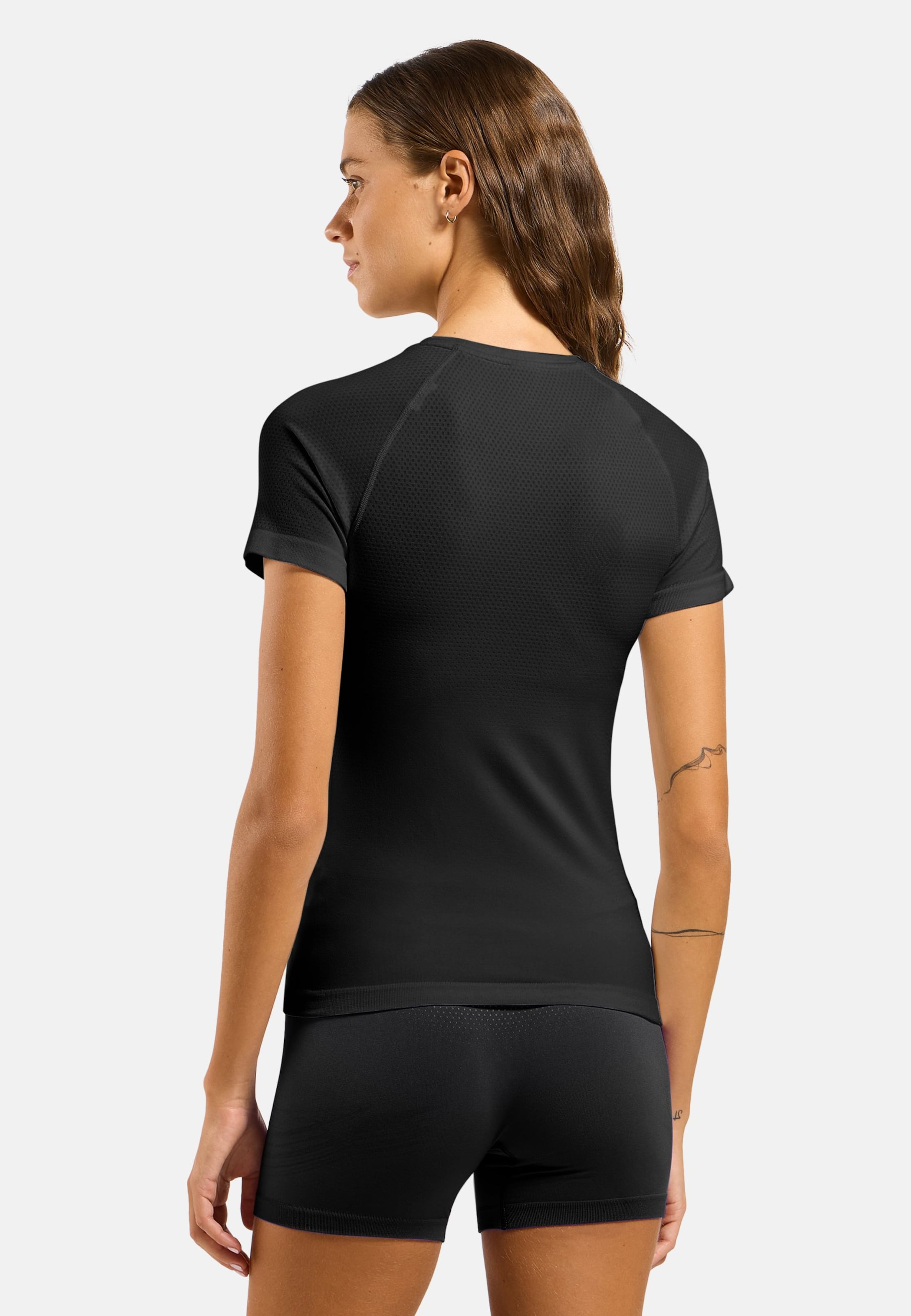 Performance Light Base Layer Langarmshirt in black