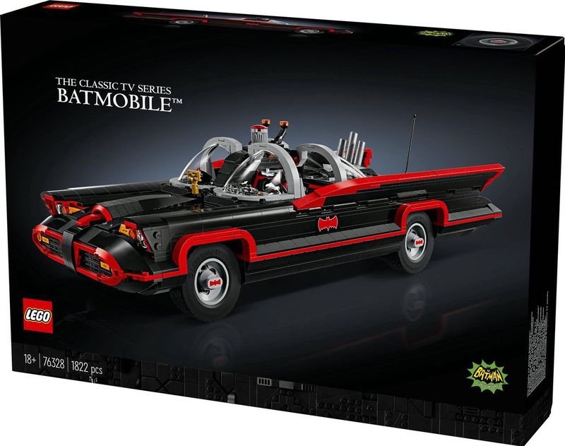 LEGO - DC Batman - Batmobile - 1966 - Bouwstenen