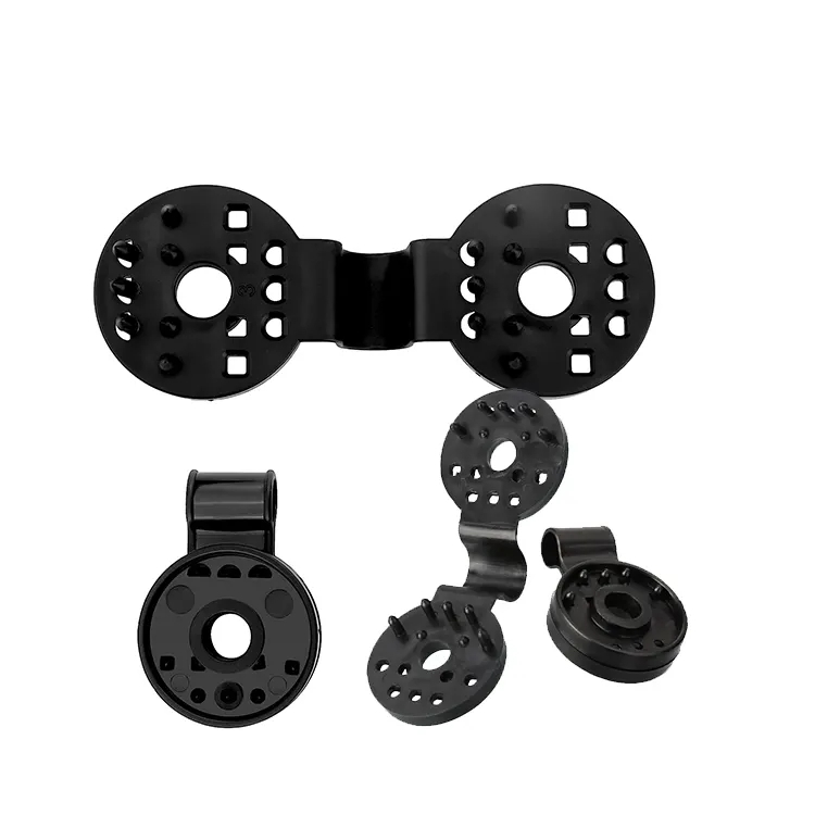 (10er Set) Garten Schutznetz Befestigungs Clip Gewächshaus Zelt Halterung Outdoor Sonnensegel Plane Klammer - Schwarz