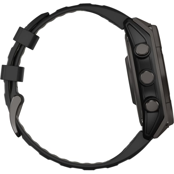 Montre cardio GPS GARMIN FENIX 8 SOLAR 47MM SAPPHIRE TITANE TITANE CARBON GREY